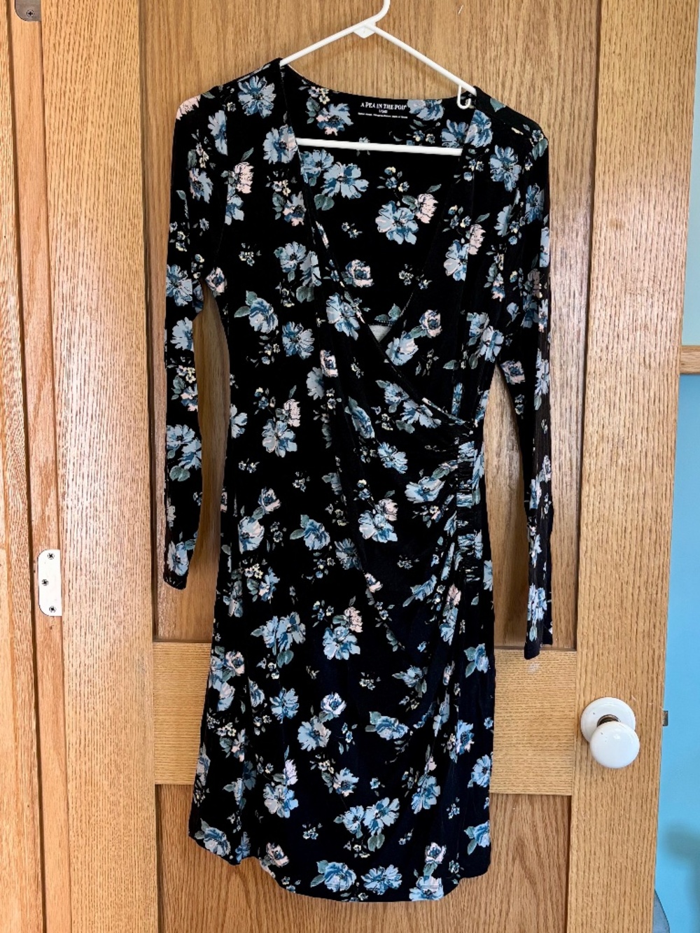 A Pea In The Pod Floral Bodycon Maternity Dress Size Large